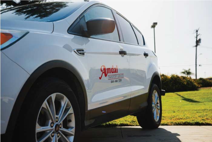 specialized car for non emergency medical transport in tualre, ca